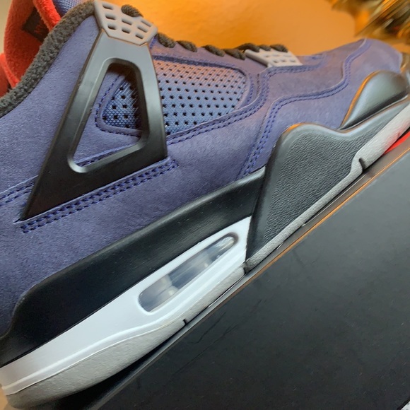 Air Jordan Retro 4s Winterized Loyal Blue size 10 - Picture 8 of 10